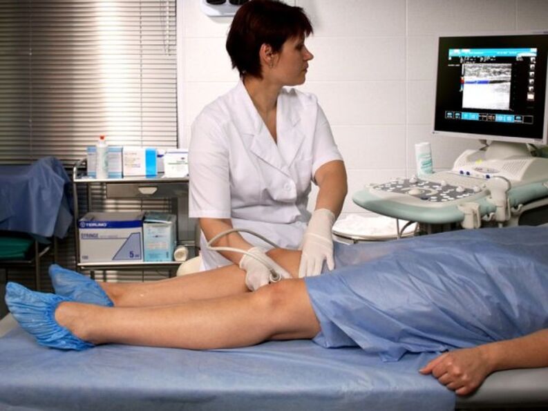 Ecografía das extremidades inferiores para varices